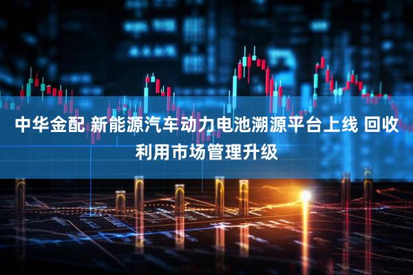 中华金配 新能源汽车动力电池溯源平台上线 回收利用市场管理升级