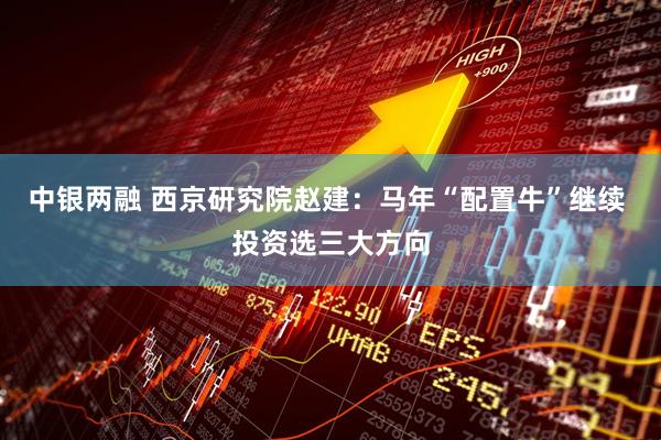 中银两融 西京研究院赵建:马年“配置牛”继续 投资选三大方向